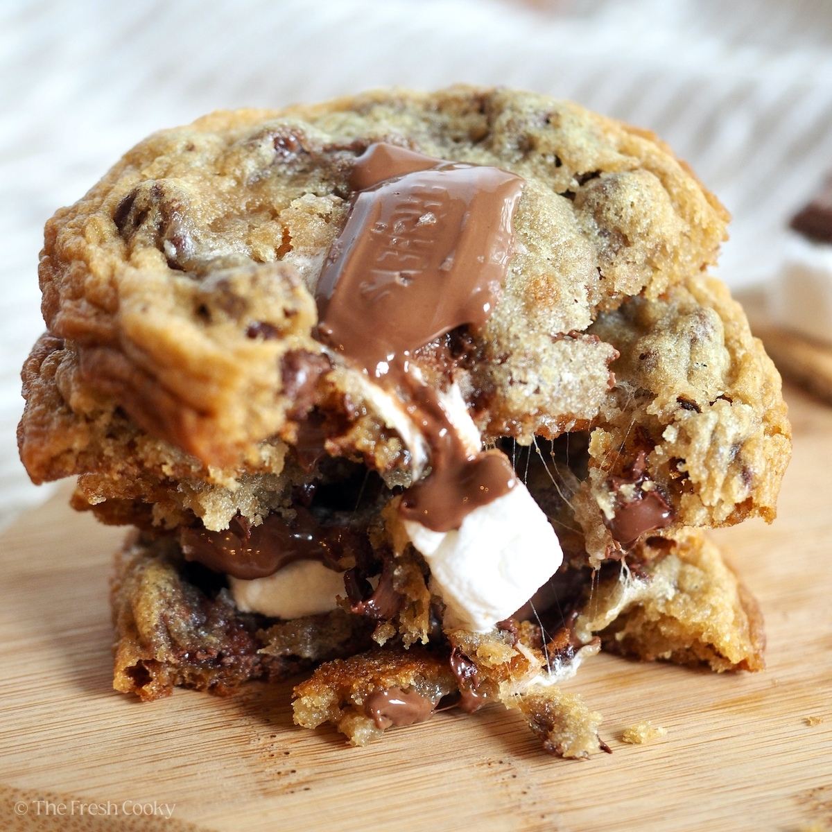 Next-Level Chocolate Chip Cookies: The Ultimate S'mores Twist